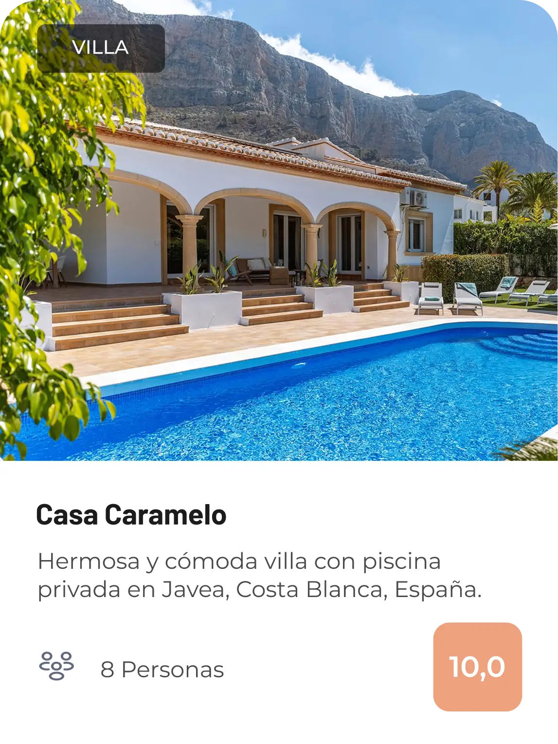 Casa caramelo javea