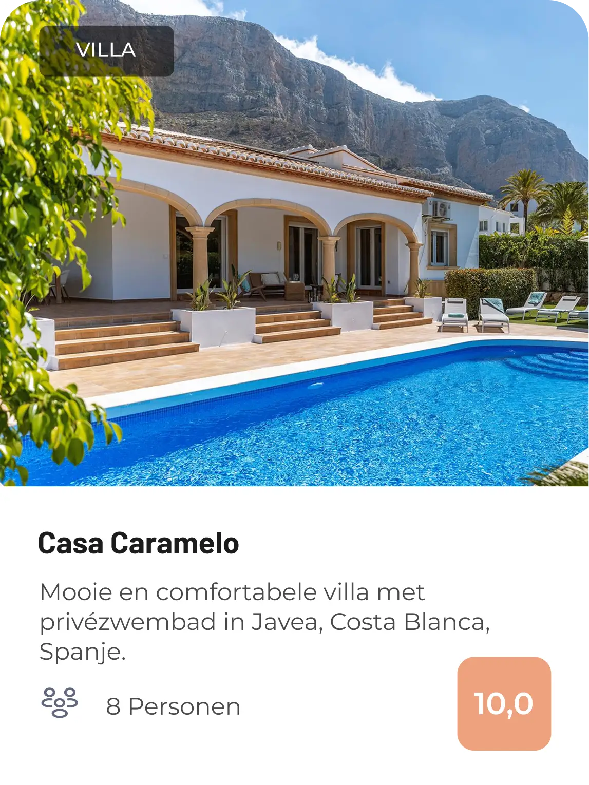 Casa caramelo javea